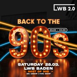 Back to the 90s – eine Nacht. Ein Jahrzehnt. Nur Hits.